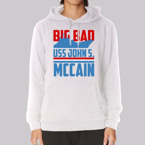 Big Bad John Uss John Mccain Hoodie