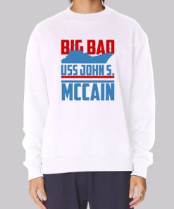 Big Bad John Uss John Mccain Hoodie