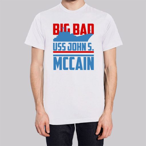 Big Bad John Uss John Mccain Hoodie