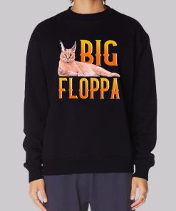 Big Floppa Cat Funny Hoodie