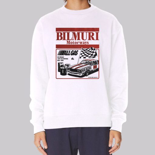 Bilmuri Merch Motorways All Gas Hoodie