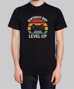 Birthday Boy Level up Gamer Hoodie 2 Birthday Boy Level up Gamer Hoodie 3