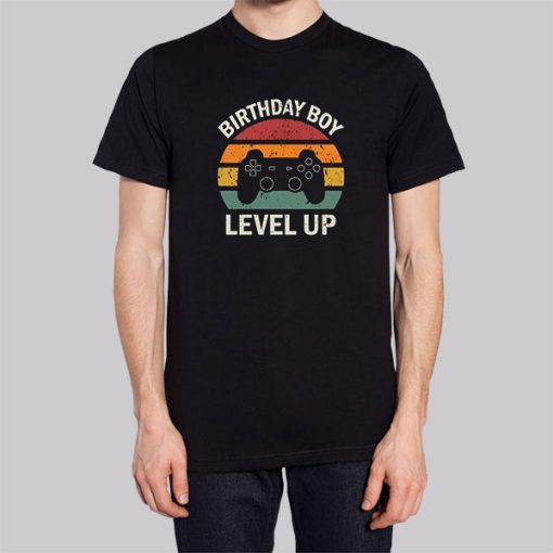 Birthday Boy Level up Gamer Hoodie