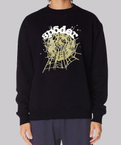 Black 555 Spider Hoodie