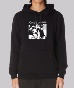 Black Sonic Youth Bad Moon Rising Hoodie Black Sonic Youth Bad Moon Rising Hoodie