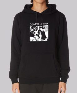 Black Sonic Youth Bad Moon Rising Hoodie 3 Black Sonic Youth Bad Moon Rising Hoodie 4