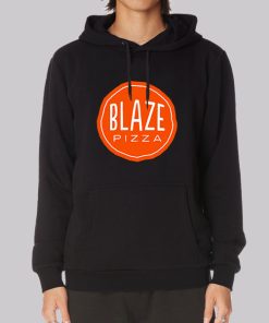 Blaze Pizza Merch Logo Hoodie Blaze Pizza Merch Logo Hoodie