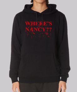 Blood Design Wheres Nancy Hoodie Blood Design Wheres Nancy Hoodie