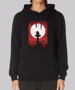 Bloody Sky Itachi Red Moon Hoodie Bloody Sky Itachi Red Moon Hoodie