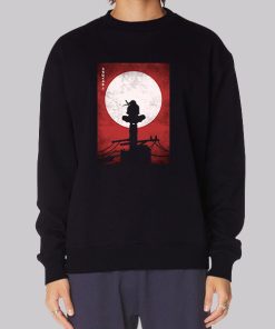Bloody Sky Itachi Red Moon Hoodie