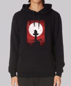 Bloody Sky Itachi Red Moon Hoodie 3 Bloody Sky Itachi Red Moon Hoodie 4