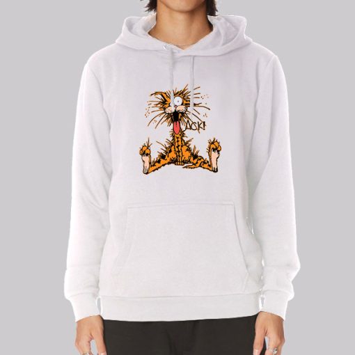 Bloom County Merch Bill Cat Hoodie