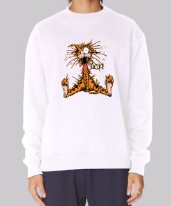 Bloom County Merch Bill Cat Hoodie