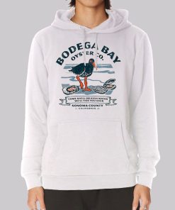 Bodega Bay Zip Code Oyster California Hoodie Bodega Bay Zip Code Oyster California Hoodie