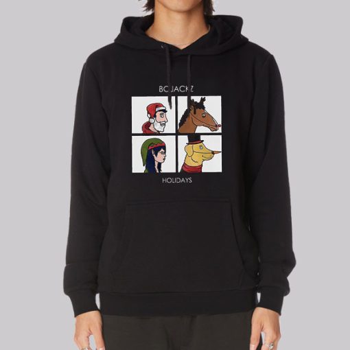 Bojack Horseman Official Merch Holidays Hoodie