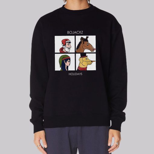 Bojack Horseman Official Merch Holidays Hoodie