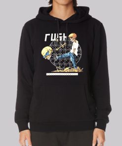 Bones Pushead 90s Vintage Rush Hoodie Bones Pushead 90s Vintage Rush Hoodie