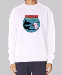 Boo Courage the Cowardly Dog Hoodie