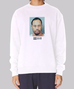 Bootleg Rap Tiger Woods Mugshot Hoodie