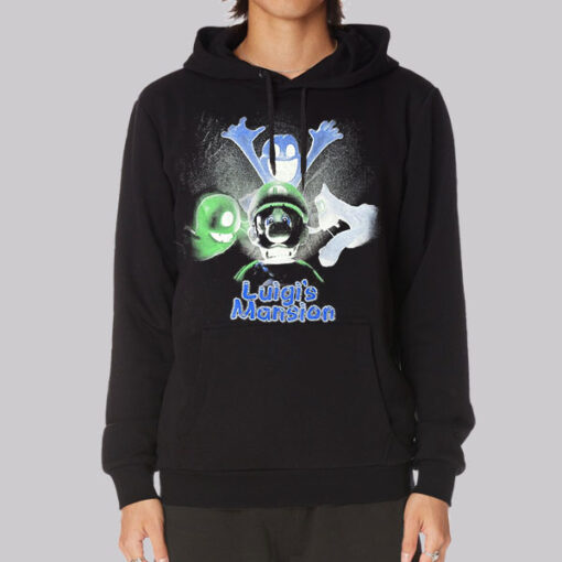 Bootleg Vintage Luigi's Mansion Hoodie Bootleg Vintage Luigi's Mansion Hoodie