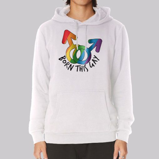 Born This Guy Gay Pride Hoodie