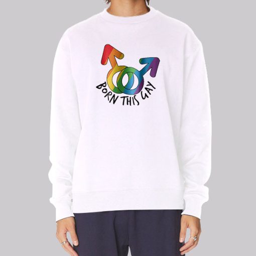 Born This Guy Gay Pride Hoodie