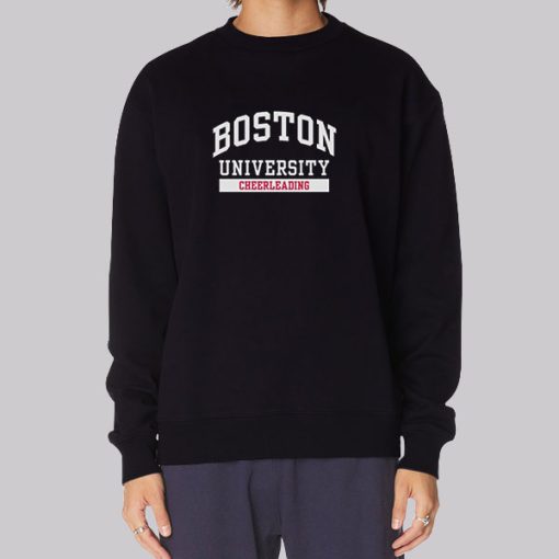 Boston University Merch Cheerleading Hoodie