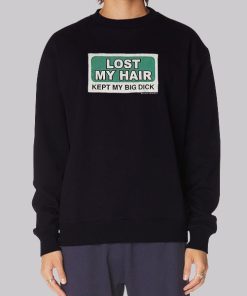 Box Logo Lost My Hair Kept My Big Dick Hoodie