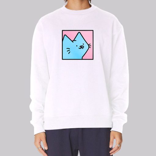 Box Pink Cat Hoodie