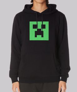 Boys Creeper Minecraft Hoodie Boys Creeper Minecraft Hoodie