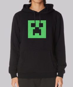 Boys Creeper Minecraft Hoodie 3 Boys Creeper Minecraft Hoodie 4