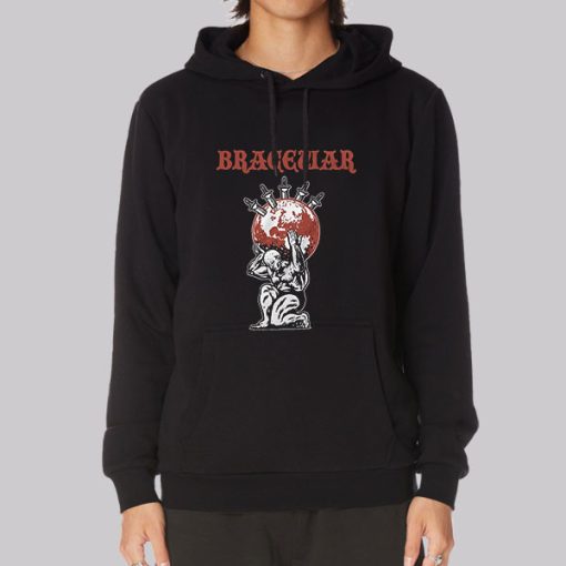 Bracewar Merch Crossed Swords Hoodie