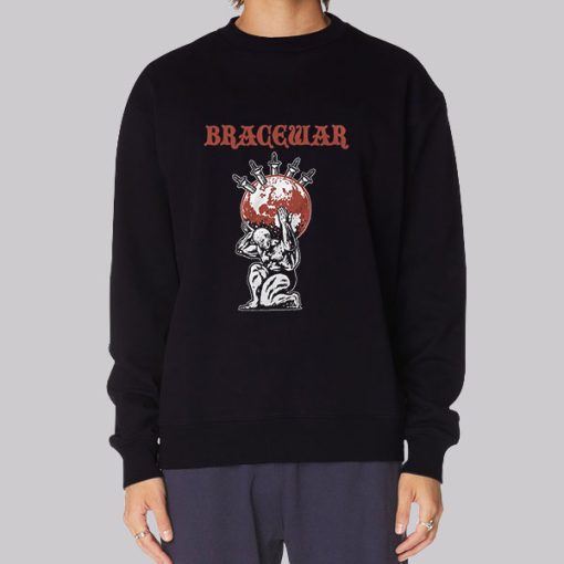 Bracewar Merch Crossed Swords Hoodie