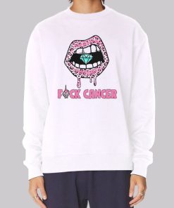 Breast Cancer Parody Fuck Cancer Hoodie