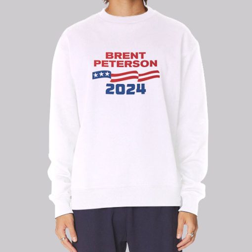 Brent Peterson 2024 Usa Flag Hoodie