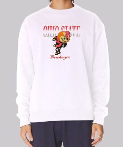Buckeyes Graphic Vintage Ohio State Hoodie