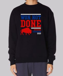 Buffalo Bills Won Not Done 2020 Division Hoodie