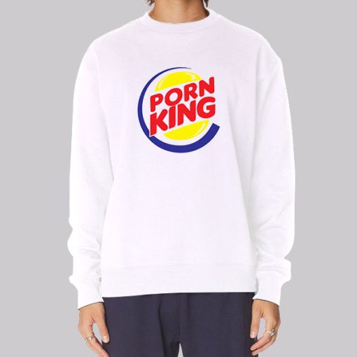 Burger King Porn Funny Hoodie