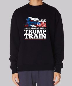 Buy All Aboard the Trump Train Hoodie