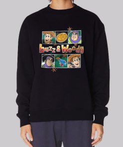 Buzz and Woody Toy Story Hoodie 1 Buzz and Woody Toy Story Hoodie 2