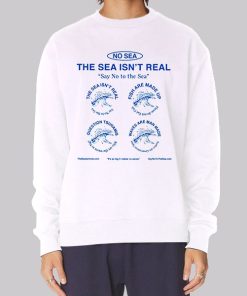 By the Sea Merch Say No the Sea Hoodie