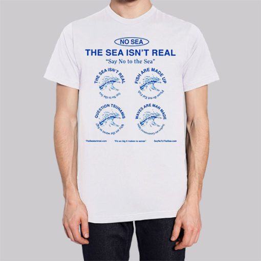 By the Sea Merch Say No the Sea Hoodie