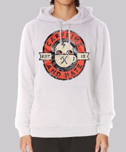 Caffeine and Hate Logo Vintage Hoodie Caffeine and Hate Logo Vintage Hoodie