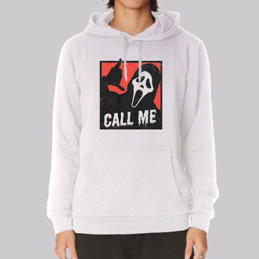 Call Me Scream Ghostface Hoodie