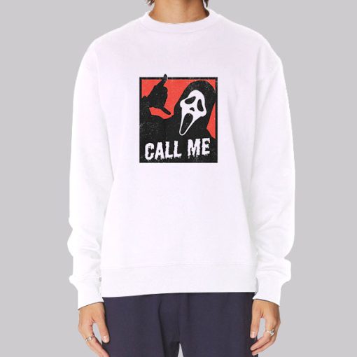 Call Me Scream Ghostface Hoodie