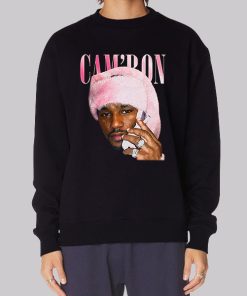 Cam’ron Pink Fur Hoodie