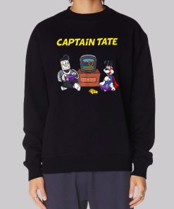 Captain Tate and Pizza Dog Hoodie 1 Captain Tate and Pizza Dog Hoodie 2