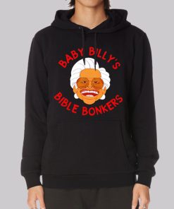Cartoon Baby Billy Bible Bonkers Hoodie Cartoon Baby Billy Bible Bonkers Hoodie