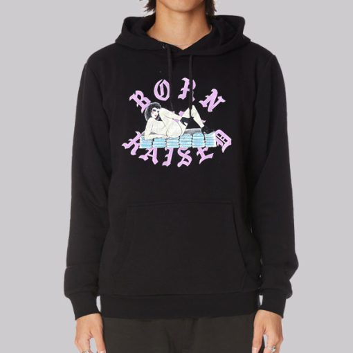 Cartoon Film Born X Raised Hoodie