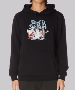 Cartoon Frosty the Snowman Hoodie Cartoon Frosty the Snowman Hoodie